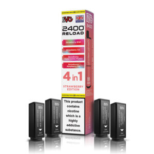 IVG 2400 Reload Pods Strawberry Edition 20mg 8ml - 4 Pack