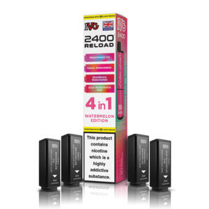IVG 2400 Reload Pods Watermelon Edition 20mg 8ml - 4 Pack
